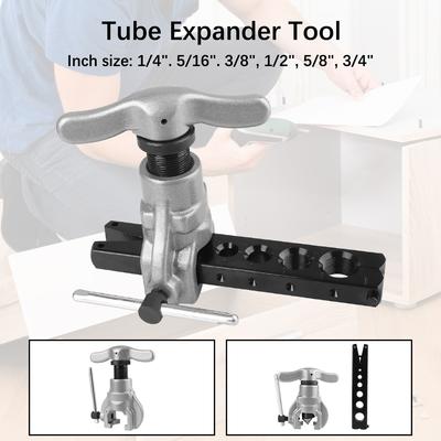 45 Degree Angle Eccentric Copper Tube Expander Reamer Flaring Tool CT-806 Refrigeration Water Gas Brake Copper Pipe Flaring Tool