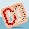 1Set Maze Ball Game, Creative Ring Solving Maze Adult Stress Relieving Puzzle Game, Wooden Plane Ball Hole Lock Luban Lock