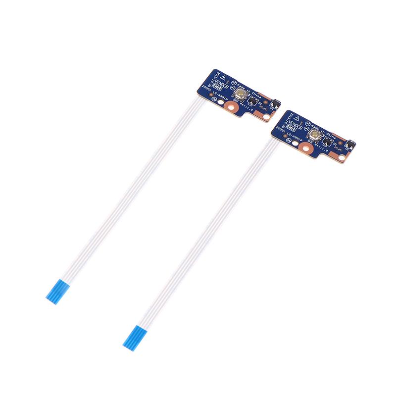 1/2Pcs Original Laptop Repair On/Off Switch For Hp 15-R 15-G 15-H 250 G3 15-R221Tx Power Button Board With Flex Ribbon Cable