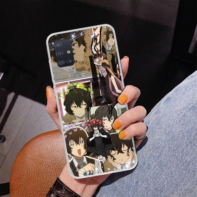 Bungo Stray Dogs Poster Anime Phone Case For Samsung Galaxy A52 A32 A22 A12 A51 A31 A50S A30S A20S A10S Note 20 Ultra 10 Plus S1