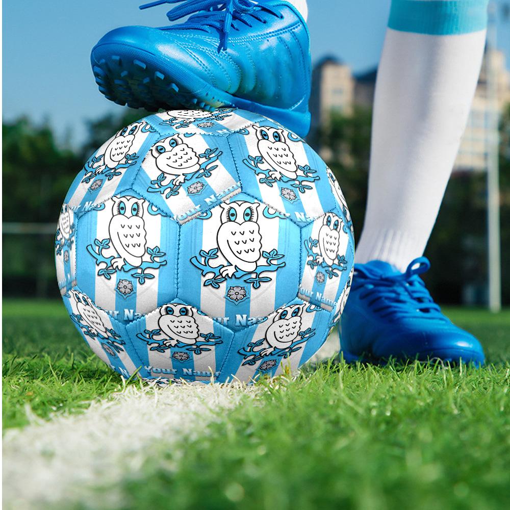 Sheffield Wednesday FC Fashion Size 5 Football Wearproof Non‑Slip Soccer Ball For Sports Training Entertainment Use