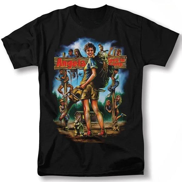 Sleepaway Camp Shirt Horror Movie Vintage Graphic Design TShirt M