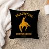 Yellowstone Dutton Ranch Pillow Cover for Bedroom Room and Living Room Sofa Decorative Cushion Cover