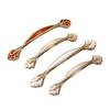 European Style Red Amber Drawer & Wardrobe Handle - Modern, Simple Cabinet Door Hardware