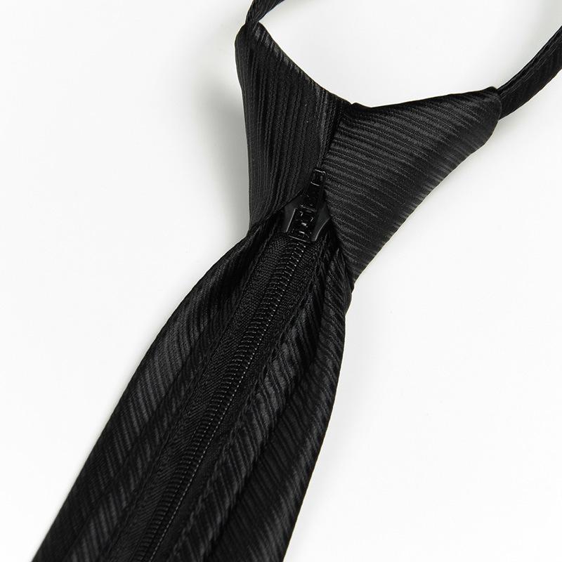 Men's Zipper Tie, Knot-free Business Formal Tie