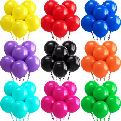 18/12/10inch 50/30/10pcs Multi-color Balloon ,suitable for Weddings,birthdays, Themed Parties,wedding Parties,family Gatherings