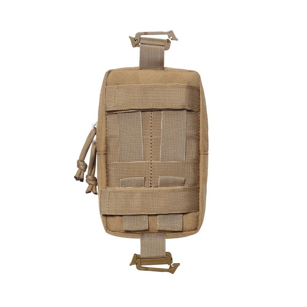 Outdoor EDC Tactical Belt Mobile Phone Pocket  Fan Tactical Bag Coin Purse Sports Phone Function Pocket