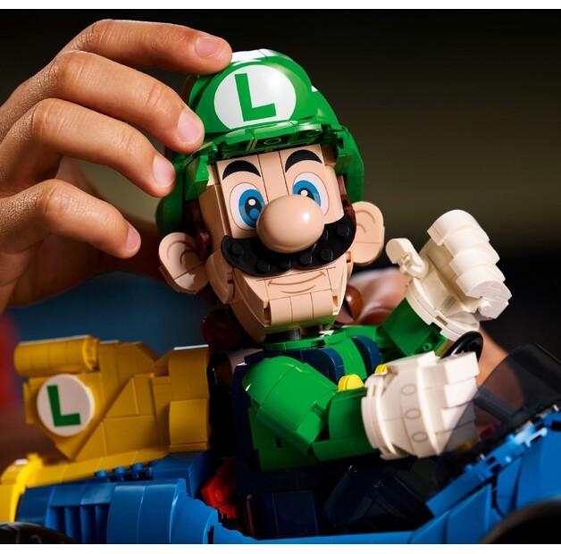 Конструктор LEGO Super Mario 72050 Mario Kart Луиджи и Машина Мах 8