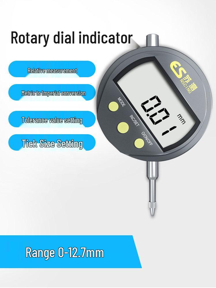 High-Precision Digital Dial Indicator & Depth Gauge from Germany