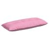 Back Cushion Pink 120 X 19 X 50 Cm Fabric