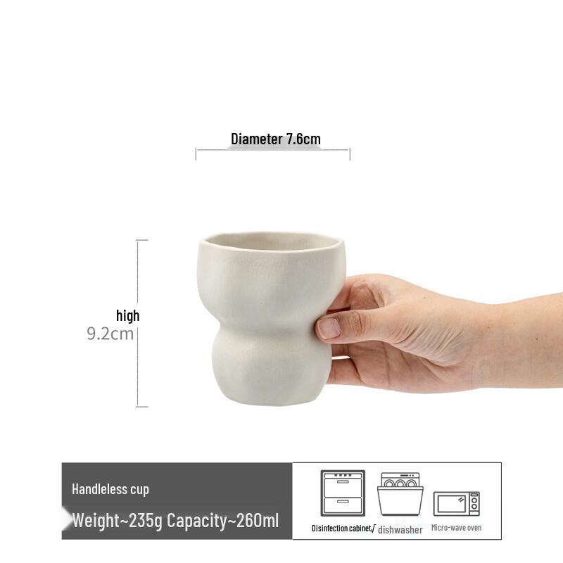 

OLOEY Ceramic Gourd Cup Set