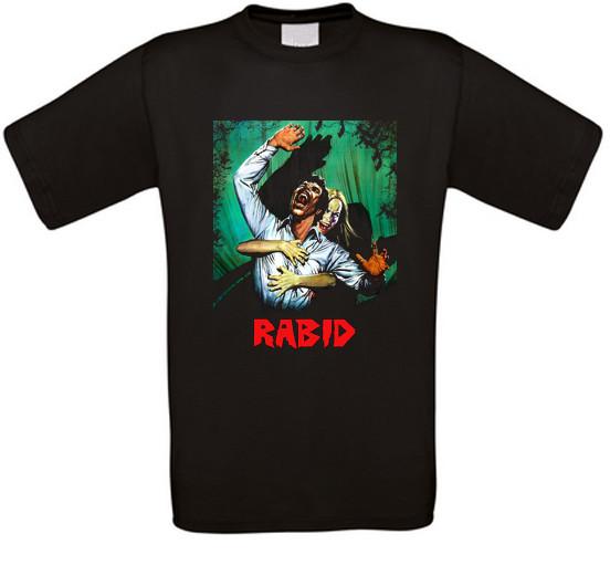 Rabid Horror Cult Movie TShirt Unisex T-Shirt M