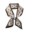 New Luxury Narrow Short Silk Scarf for Woman Skinny Scarves Paisley  Hairband Small Bag Tie Hangbag Handle Ribbon Kerchief