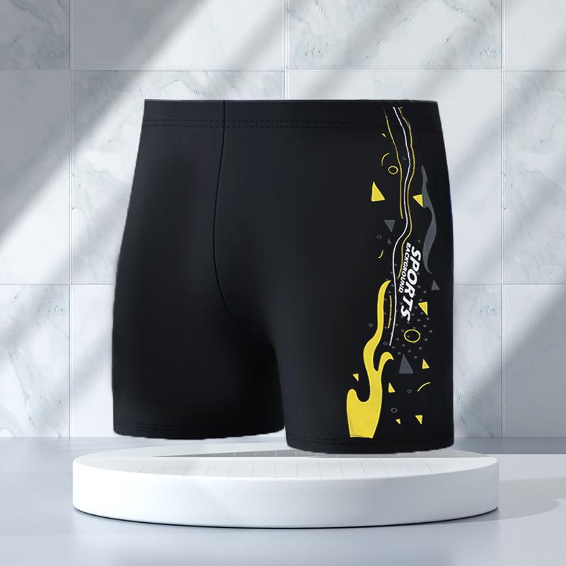 

Мужские плавки большого размера с квадратными штанинами для аквапарков и пляжей (200 фунтов) 2XL 160 lbs