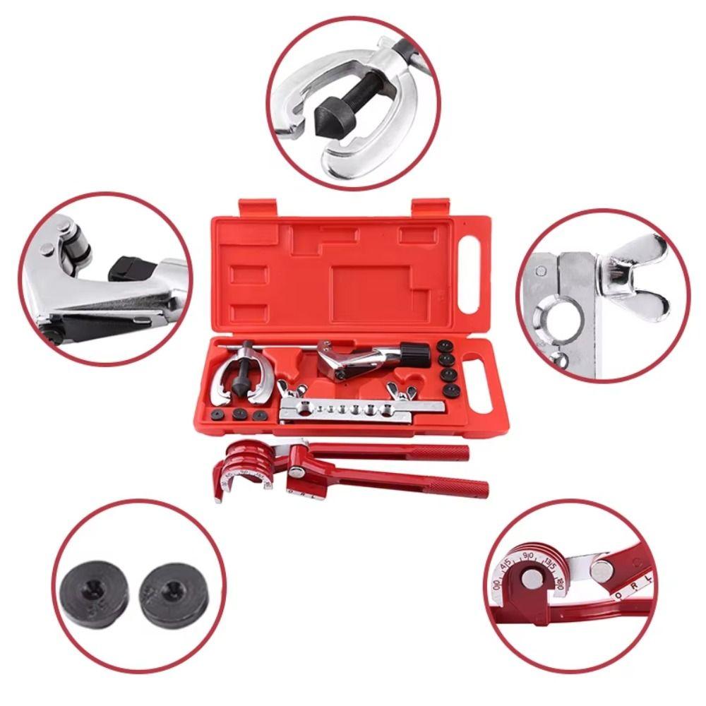 7-Hole Flaring Flare Kit Bending Tool Bending Tool Set Refrigeration Maintenance Kit  Refrigeration