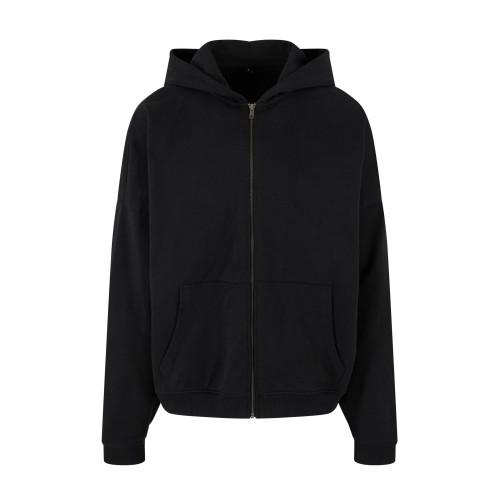 Build Your Brand Unisex Adult 90s Zipped Hoodie