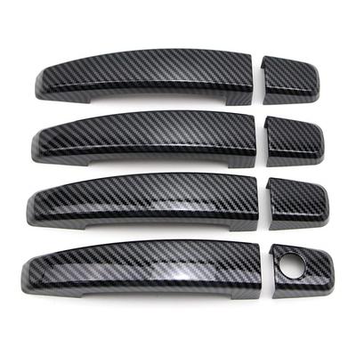 Cobertura da Maçaneta Externa da Porta do Carro Aparência Fibra de Carbono Para Chevrolet Cruze 2011-2015