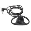 D-Form, weicher Ohrbügel, 3,5-mm-Stecker, einseitiger Headset-Kopfhörer für Laptop-PC