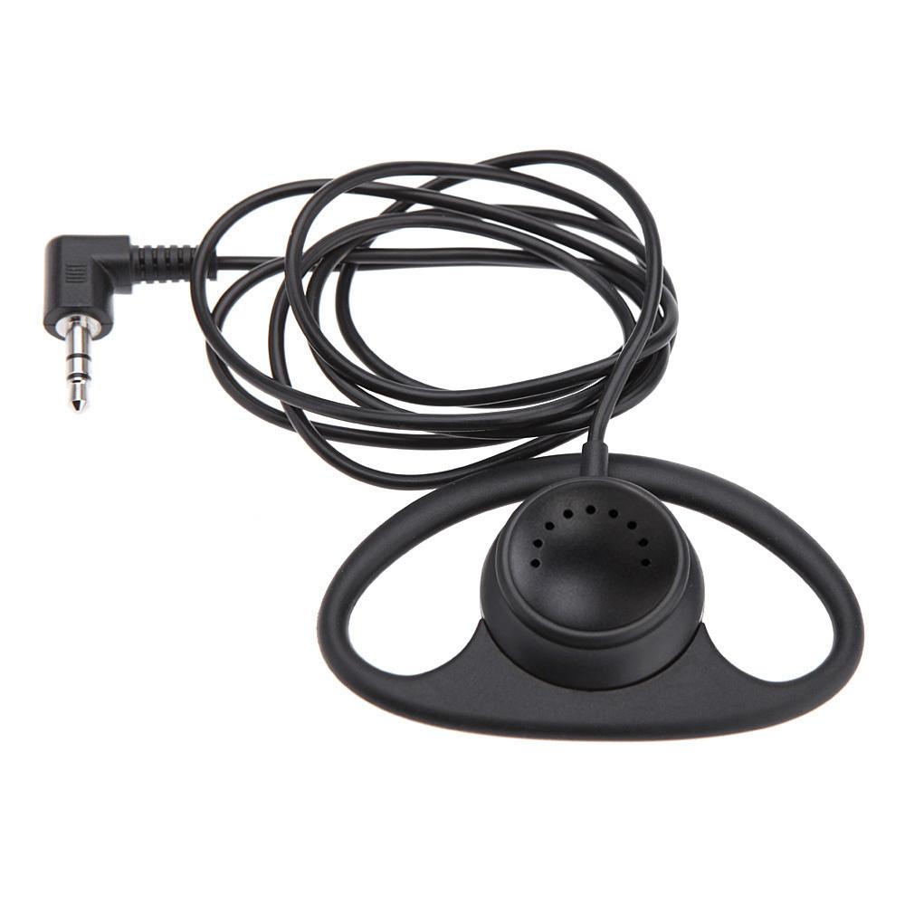 D-Form, weicher Ohrbügel, 3,5-mm-Stecker, einseitiger Headset-Kopfhörer für Laptop-PC