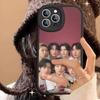 Custodia per Telefono in Pelle Kpop BTS Bangtan Boys Per IPhone 16 15 14 13 12 11 Pro Max Plus Cover