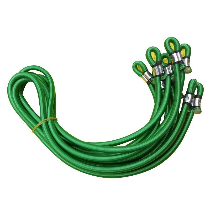 Douerfei 10mm Durable Anti-UV PVC/Nylon/Polyester Elastic Rope Covered Bungee Cord Trampoline Use High Safety Indoor/Outdoor