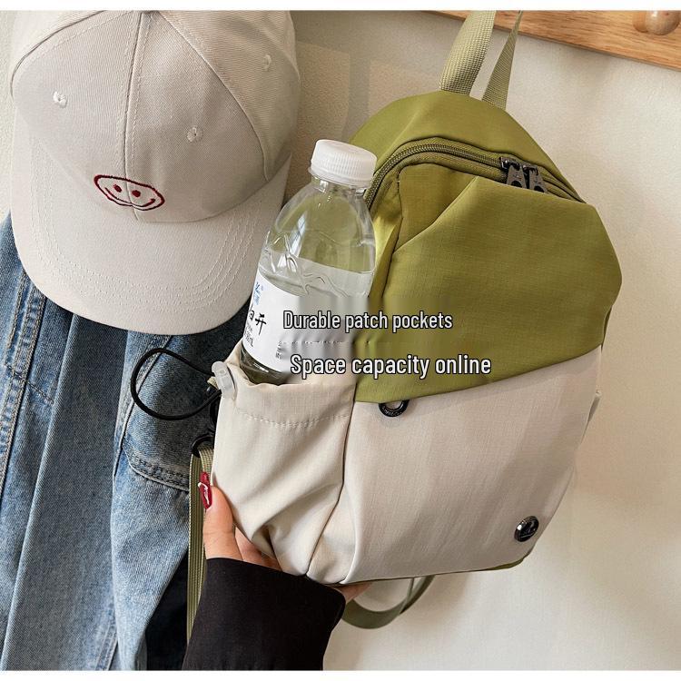 Plecak i torba crossbody unisex w bloku kolorów na sporty outdoorowe