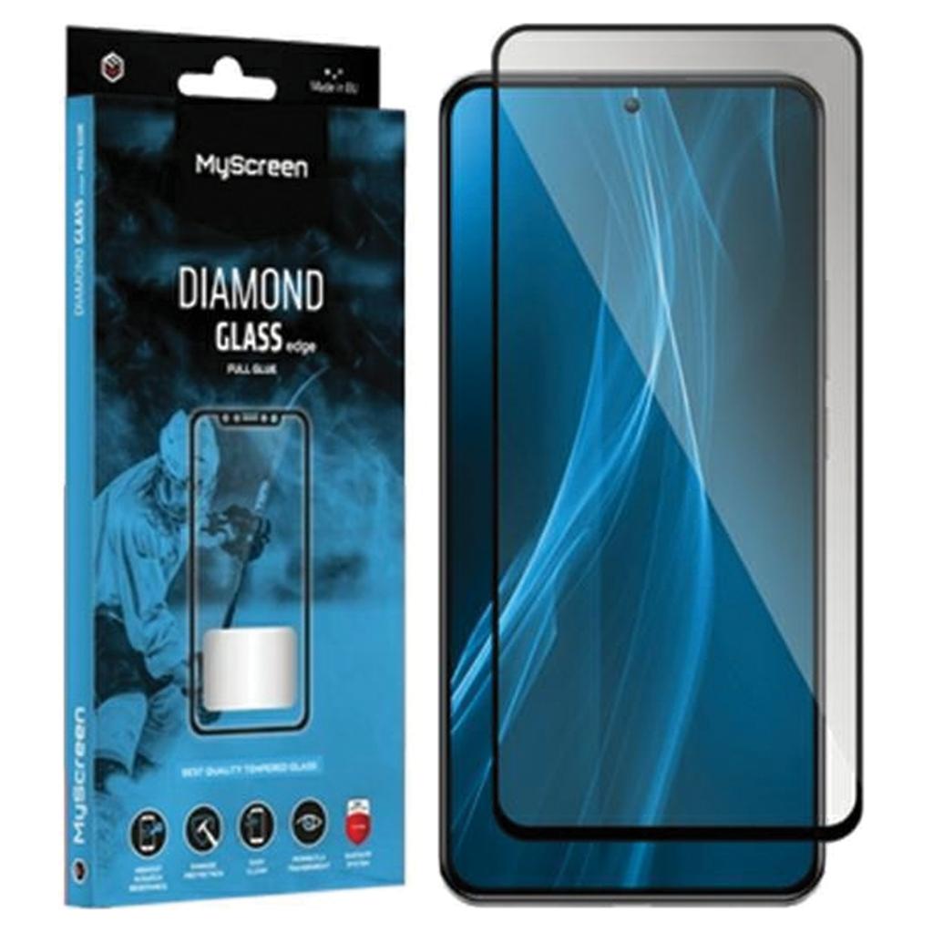 Ms Diamond Glass Edge Fg Realme C68 4G/5G/V50S Czarny/Black Full Glue