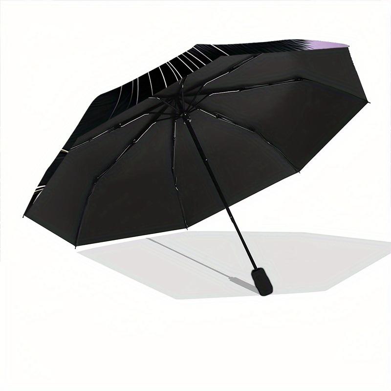 1pc Black Cat Automatic Open/Close Umbrella, Ideal Fan Gift for Birthday, Christmas, Outdoor Essentials, Trendy Fashion Yy250828011