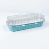 50 Pcs  Tin Foil Box Oven Air Fryer Tin Carton Food Barbecue and Baking Aluminum Foil Plate Household Cake Mold