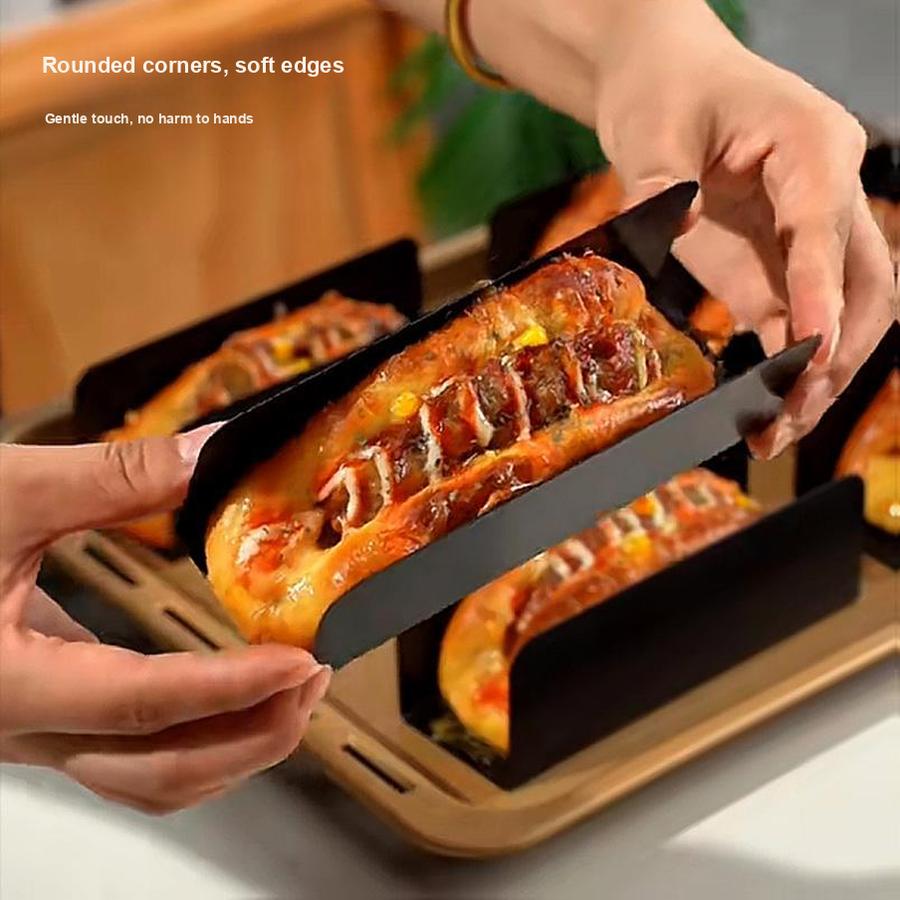 Pig Bun Molds U-Shape Non-Stick Banneton Proofing Basket Hot Dog Cranberry Cookie Press Baking Tools