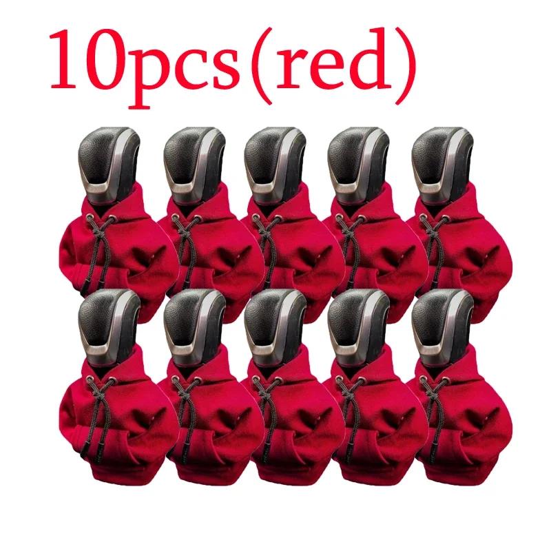 30/20/10/5/1pcs Car Gear Shift HoodieCover Fashion Gearshift Wholesale Car Gear Shift Knob Cover Manual Handle Gear Sweatshirt