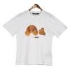 PALM Angels Bear Graphic T-Shirt Loose Fit Short Sleeve Crew Neck Casual Top Men Women Teens