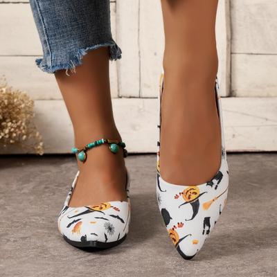Mode Damen 2024 Frühling und Herbst Neue Mode Lässige Oberbekleidung Einzelne Schuhe Damen Trend