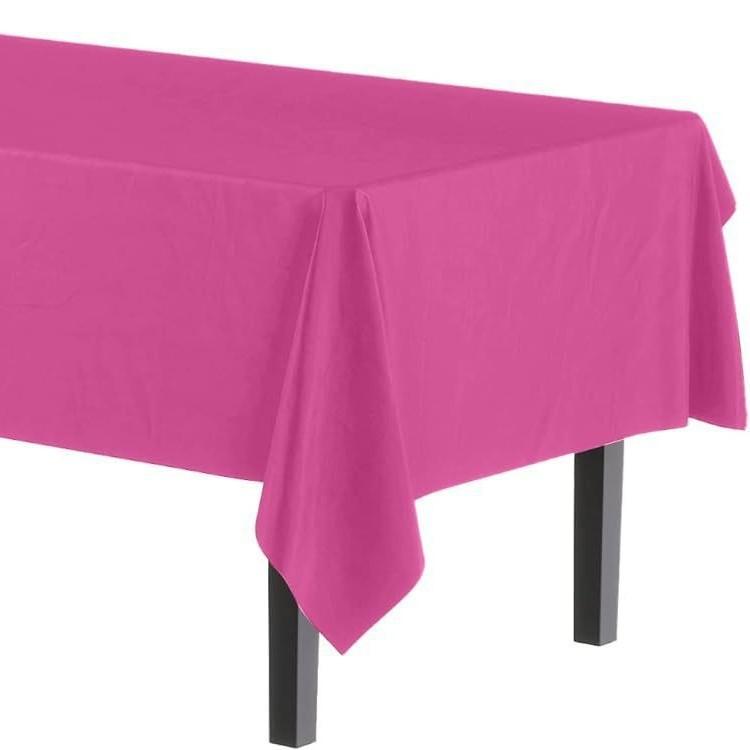 Disposable, Solid Color, PEva Material, Thickened and Enlarged, Tablecloth, 137 * 183CM, Solid Color Tablecloth, Party Decoration, Monochrome