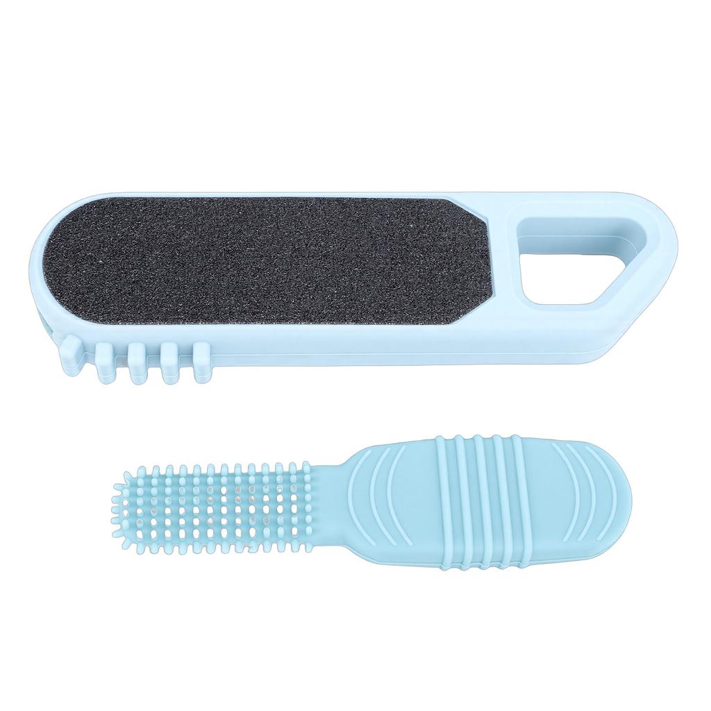 3 in 1 Foot File Toe Cleaner Foot Scrubber Heel Scraper Callus Remover for Wet Dry Dead Skin Removal Exfoliating