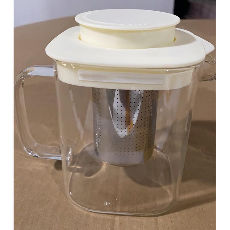 Shangqi Large Capacity Borosilicate Glass Pitcher with Tea Infuser
