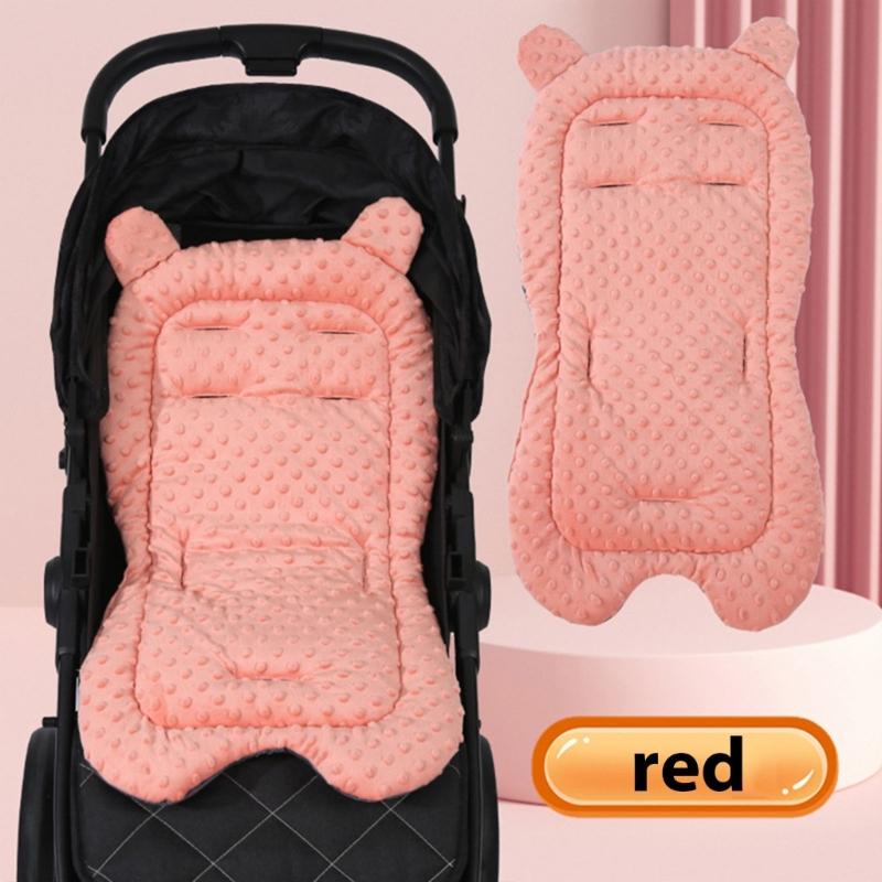 Infant Car Seats  Cushions Soft Headrest Pad Newborns Head Neck Support Cushions Dotted Pattern Pad for Strollers & Prams