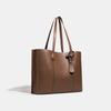 Genuine Leather Single-shoulder Bag, Fashionable Cowhide Schoolgirl Style Commuter Handbag, Tote Bag