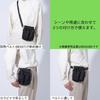 Kutsuwa Stationery Apron Bag Holder, Black