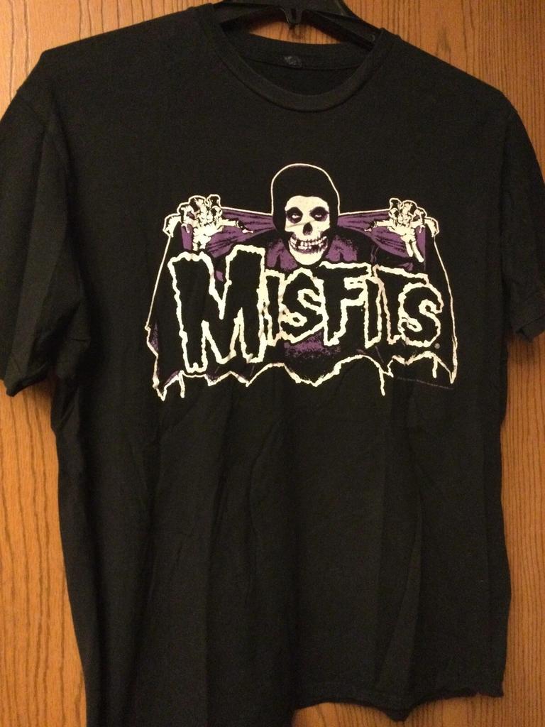 Misfits - Maglietta Nera 2016. XL.