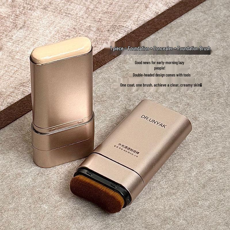 DR.UNYAK Water Glow Koreanischer Cremiger Haut-Foundation-Stick - Klar, Haftend, Nicht Krümelnd.