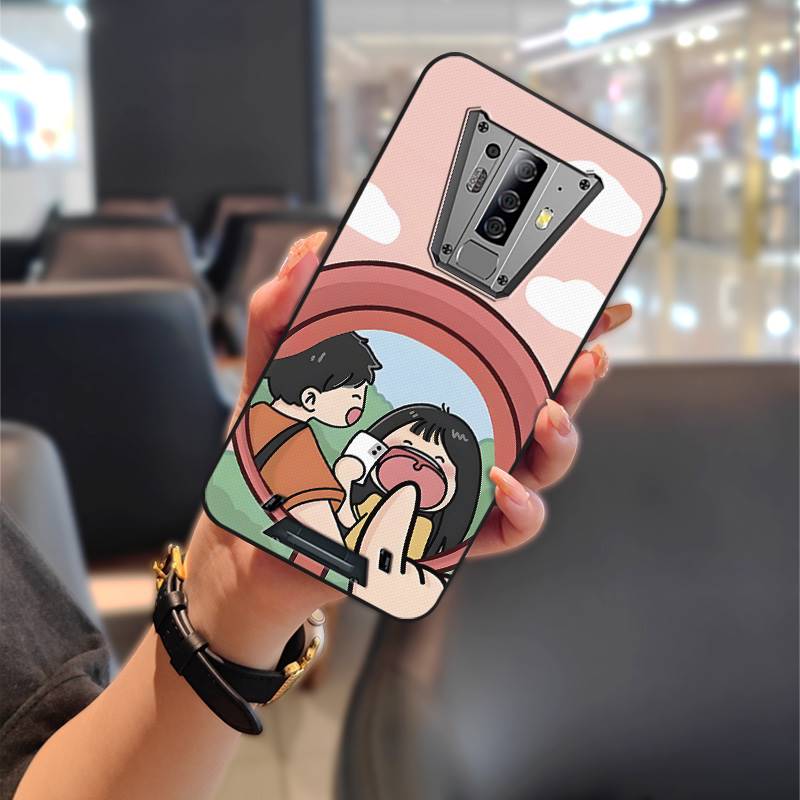 Back Cover Graffiti Phone Case For Blackview BV6900 Soft Case Anti-dust Silicone Full Wrap Shockproof Anti-knock Cute