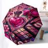 1 Stück Make-up Beauty Schirm - 8 Speichen verstärkt, Automatisches Öffnen, Leicht & Langlebig, Modeaccessoire für Draußen, Strand L0409
