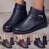 Boots Flat Color Short Retro Breathable Fashion Shoes Zipper Women's Women's Boots Womens Boots Size 12