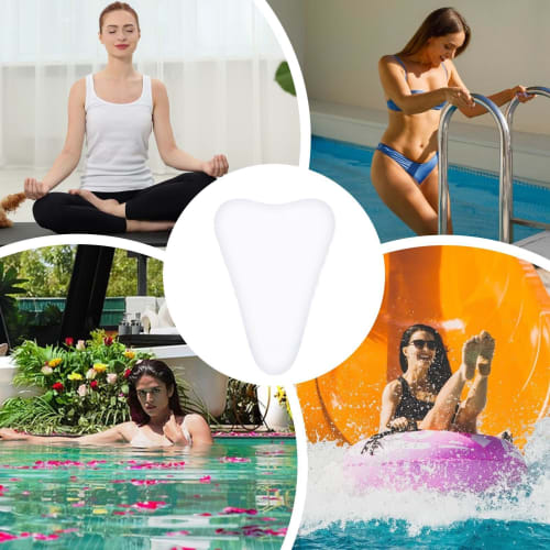 Genital Swimming Pad, Genital Pad - Adhesive Silicone Breast Concealer for Bikinis, Swimming, Beach Yoga, Chest Concealer