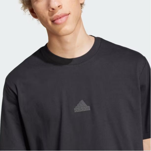 adidas City Escape Graphic Tee Black Men Streetwear IW2688