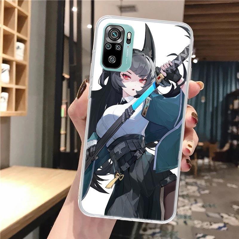 Hoshimi Miyabi Zenless Zone Zero ZZZ Silicon Phone Case For Xiaomi Redmi Note 14 13 12 12S 11 Pro Plus 11S 10 10S 11T 11E 4G 5G
