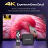 Android TV Box H96 Max S905L3 Home Theater Bluetooth With Google Voice Media Player Smart TV Box 2GB 16GB 4K HD Video Set TV BOX