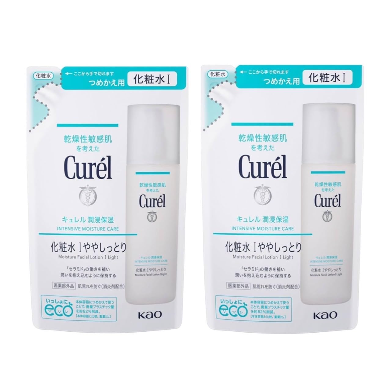 Curel Lotion I Slightly Moist Refill 130ml2 pieces