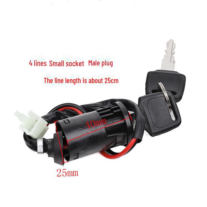 

Мини-электрический дверной замок для универсального 2-скоростного 4-проводного мотоцикла и пляжного автомобиля